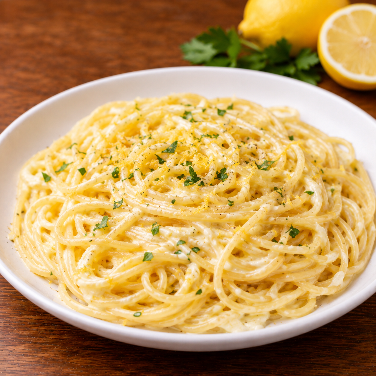 Pâtes au citron à l'italienne Pâtes au citron à l’italienne