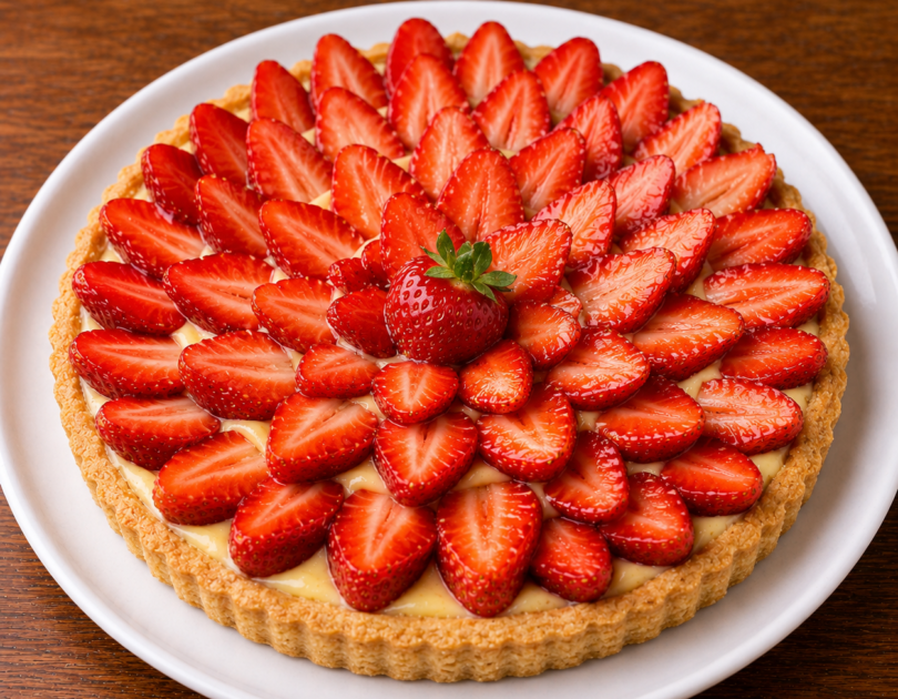 Tarte aux fraises Tarte aux fraises