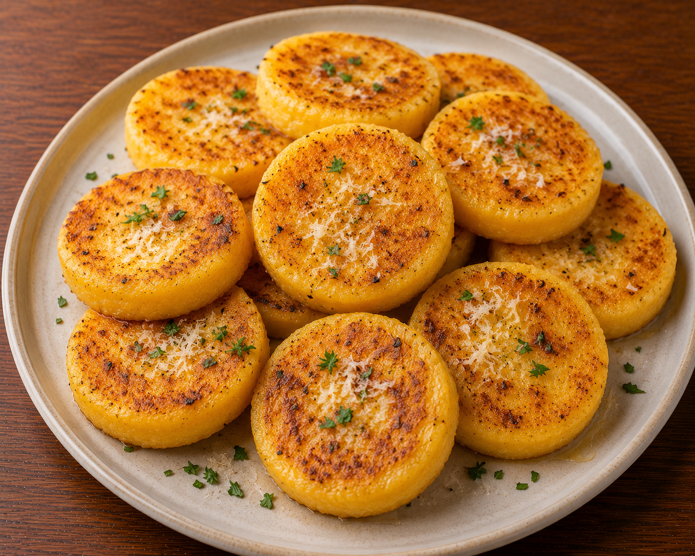Polenta Grillée Polenta Grillée