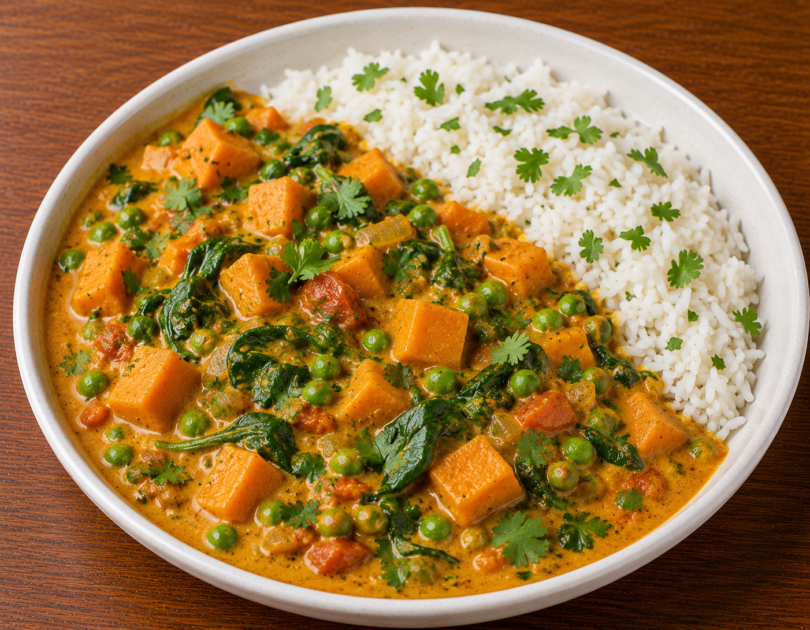 Gaspacho de Cresson et d’avocat Curry Indien