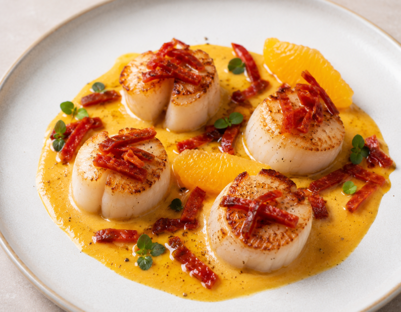 Noix de Saint Jacques & Chorizo Noix de Saint Jacques & Chorizo