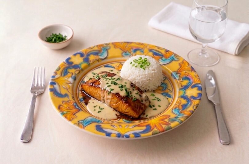 Cabillaud caramélisé au miso, beurre blanc à la sauce soja (recette de Pascal Barbot)